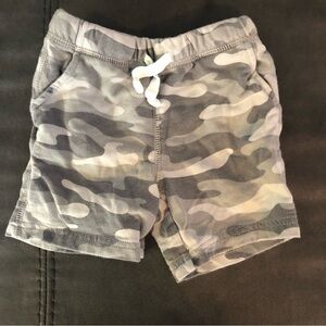 Carter’s Grey Camo Shorts Size 2T